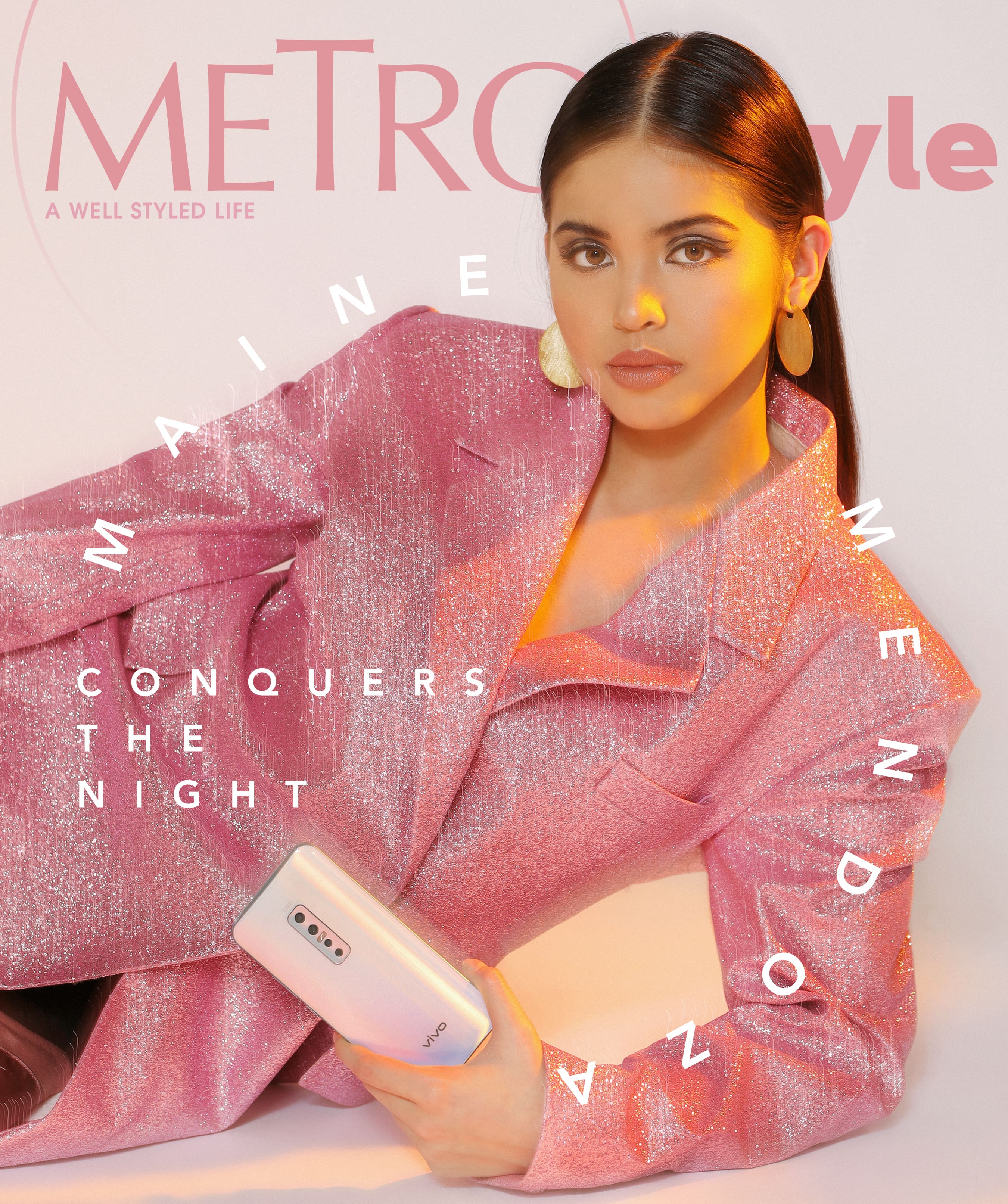 Maine Mendoza on the cover of Metro.Style Maine Mendoza on the cover of Metro.Style